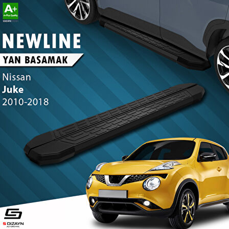 S-Dizayn Nissan Juke NewLine Siyah Yan Basamak 173 Cm 2010-2018 A+ Kalite