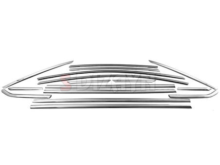 S-Dizayn Ford Focus 3 SD Krom Cam Çerçevesi 16 Prç 2011-2018 A+ Kalite