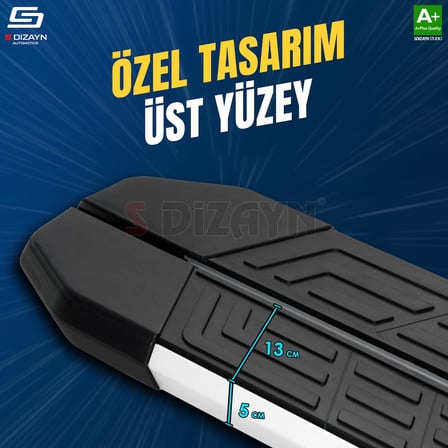 S-Dizayn Kia Sportage 4 NewLine Aluminyum Yan Basamak 173 Cm 2016-2021 A+ Kalite