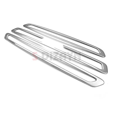 S-Dizayn Ford Transit Krom Ön Panjur 3 Parça 2014-2018