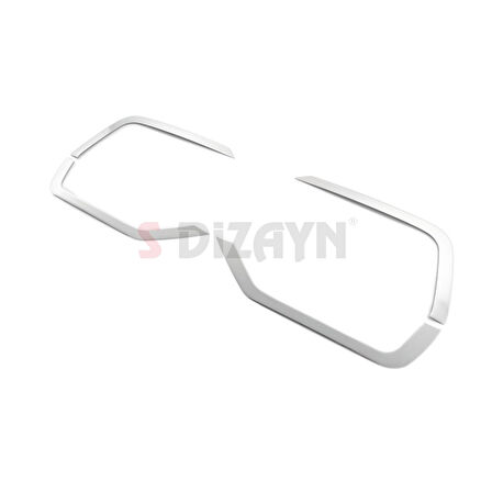 S-Dizayn VW Transporter T6.1 Krom Sis Farı Çerçevesi 4 Prç. 2020 Üzeri