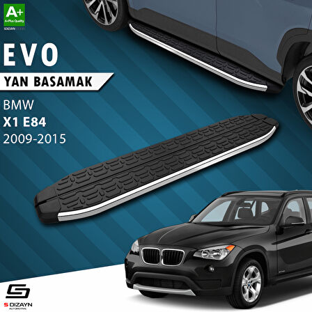 S-Dizayn Bmw X1 E84 Evo Krom Yan Basamak 183 Cm 2009-2015 A+ Kalite