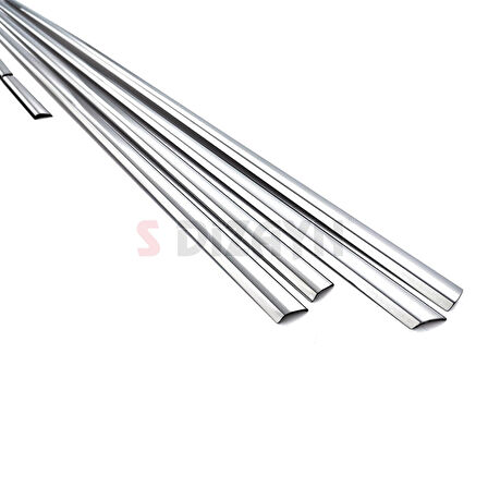 S-Dizayn Honda Civic Krom Cam Çıtası 6 Prç 2006-2012