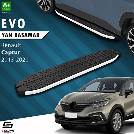 S-Dizayn Renault Captur Evo Aluminyum Yan Basamak 173 Cm 2013-2020 A+ Kalite