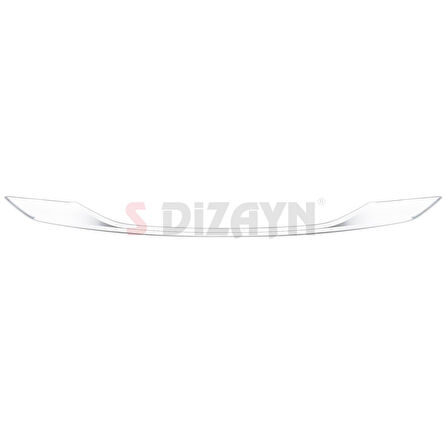 S-Dizayn Peugeot 2008 2 Krom Ön Tampon Çıtası 2020-2023