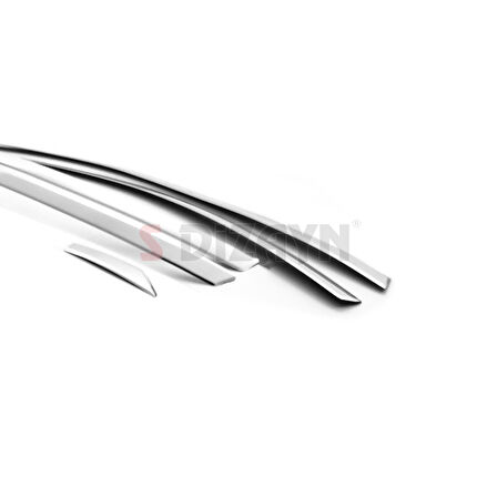 S-Dizayn Hyundai i20 Krom Cam Üst Çıtası 6 Prç. 2020 Üzeri