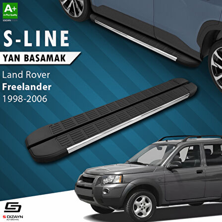 S-Dizayn Land Rover Freelander S-Line Krom Yan Basamak 163 Cm 1998-2006 A+ Kalite