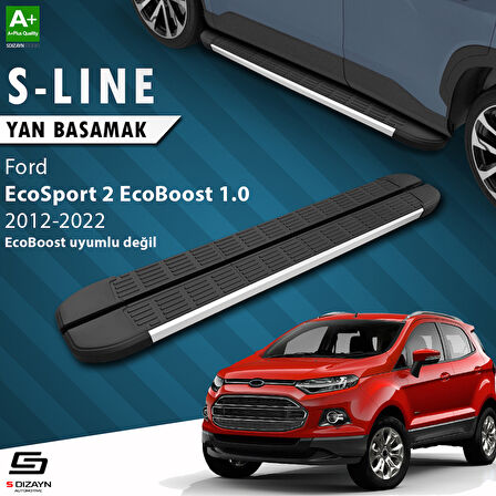 S-Dizayn Ford EcoSport 2 S-Line Aluminyum Yan Basamak 173 Cm 2012-2022 A+ Kalite