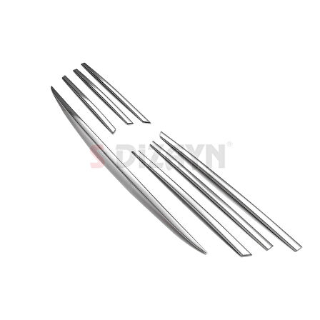 S-Dizayn Mercedes Vito Krom Ön Panjur 7 Prç 2004-2010