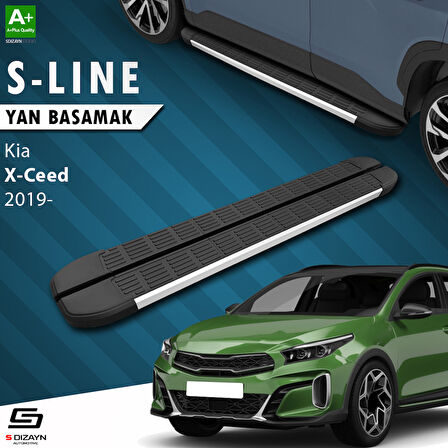 S-Dizayn Kia XCeed S-Line Aluminyum Yan Basamak 183 Cm 2019 Üzeri A+ Kalite