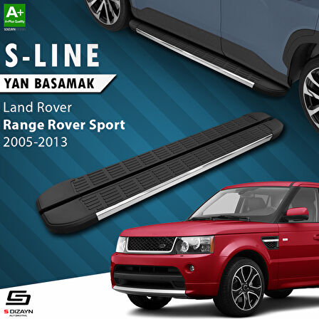S-Dizayn Land Rover Range Rover Sport S-Line Krom Yan Basamak 183 Cm 2005-2013 A+ Kalite