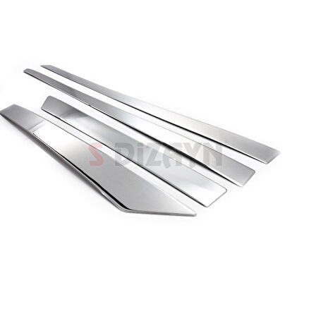 S-Dizayn Nissan Qashqai Krom Yan Kapı Çıtası 4 Prç 2014-2021
