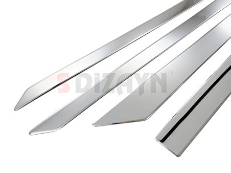 S-Dizayn Nissan Qashqai Krom Yan Kapı Çıtası 4 Prç 2014-2021