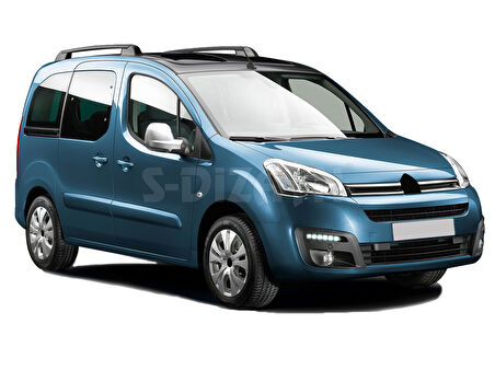 S-Dizayn Citroen Berlingo Abs Krom Ayna Kapağı 2 Prç 2008-2011