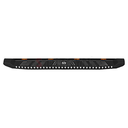 S-Dizayn SDX 4WD Off Road Nissan Navara 2 Çelik Yan Basamak 205 Cm Ledli V1 2005-2015 A+ Kalite