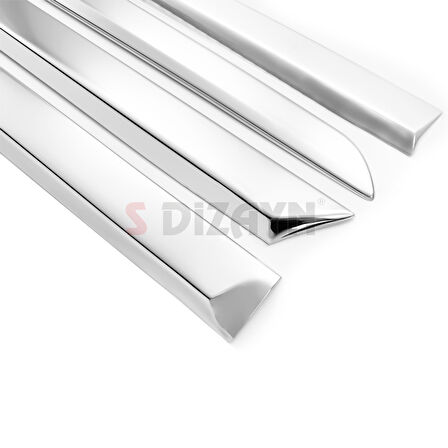 S-Dizayn Opel Astra H SD Krom Yan Kapı Çıtası 4 Prç 2008-2013