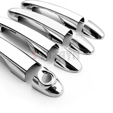 S-Dizayn Fiat Egea HB Krom Kapı Kolu 8 Prç. 2020 Üzeri