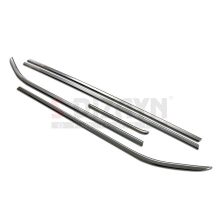 S-Dizayn Opel Corsa E Krom Cam Çıtası 6 Prç. 2015-2019