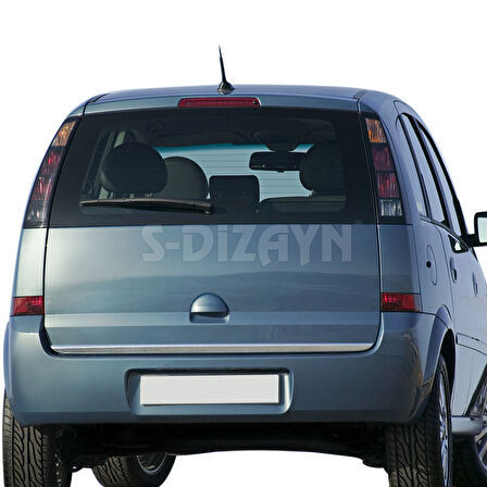 S-Dizayn Opel Meriva A Krom Bagaj Alt Çıtası 2002-2010