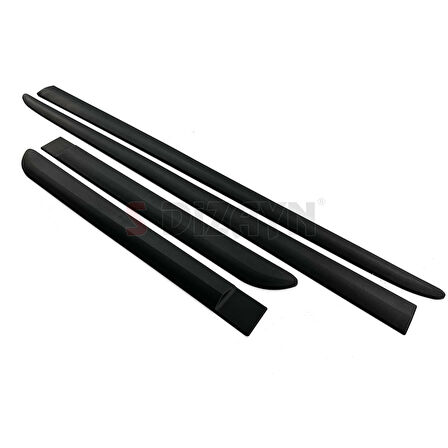 S-Dizayn VW Jetta ABS Plastik Yan Kapı Koruma Çıtası 2011-2019 A+ Kalite