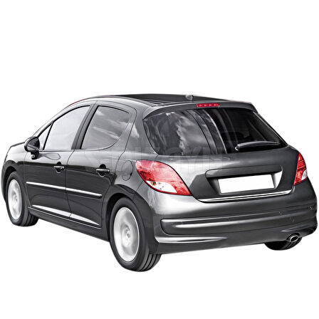 S-Dizayn Peugeot 207 Krom Bagaj Alt Çıta 2006-2012