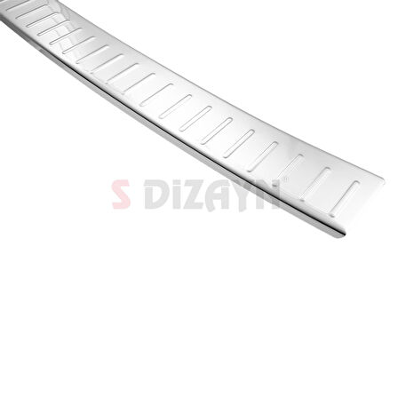 S-Dizayn VW Passat B6 Sedan Krom Arka Tampon Eşiği 2005-2012