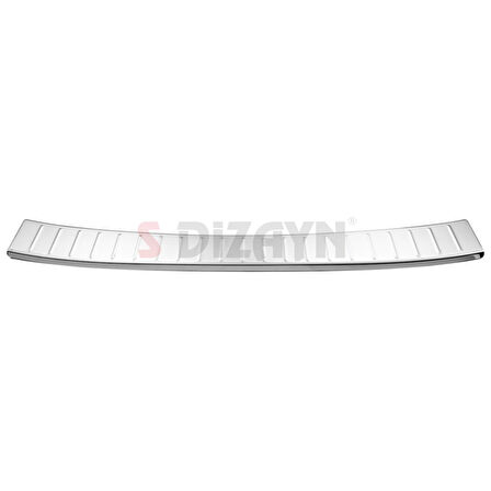 S-Dizayn VW Polo 6 HB Krom Arka Tampon Eşiği 2017-2021
