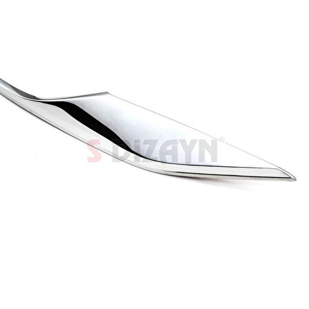 S-Dizayn Peugeot 2008 2 Krom Ön Tampon Çıtası 2020-2023 (Mat Krom)