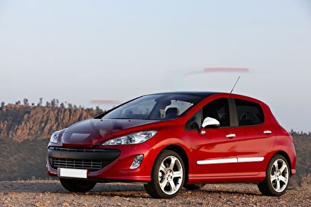 S-Dizayn Peugeot 308 Krom Yan Kapı Çıtası 4 Prç 2007-2013