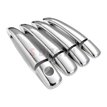 S-Dizayn Peugeot 407 Krom Kapı Kolu 4 Kapı 2004-2010