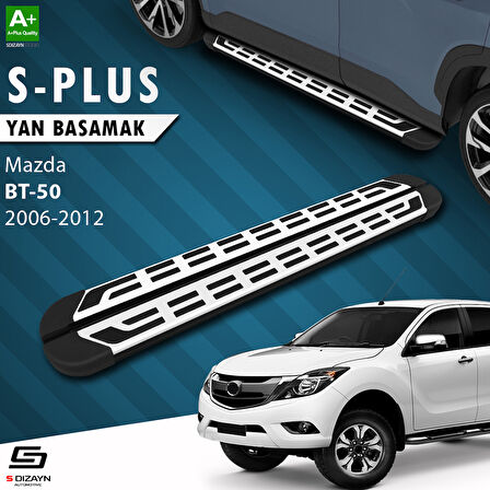 S-Dizayn Mazda BT-50 Pick-Up S-Plus Gri Yan Basamak 193 Cm 2006-2012 A+ Kalite