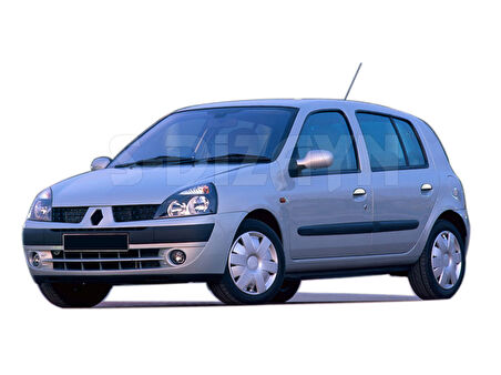 S-Dizayn Renault Clio 2 HB Krom Kapı Kolu 4 Kapı 1999-2006