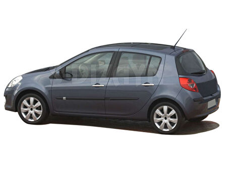 S-Dizayn Renault Clio 3 HB Krom Kapı Kolu 4 Kapı 2006-2012