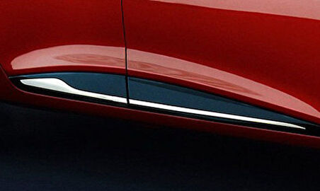 S-Dizayn Renault Clio 4 HB Krom Yan Kapı Çıtası 4 Prç. 2012-2019