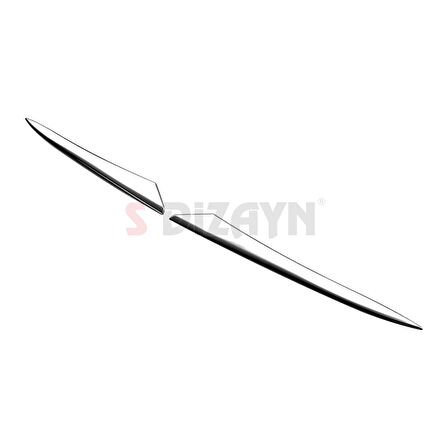 S-Dizayn Honda Civic Krom Far Alt Çıtası 2 Prç. 2021 Üzeri A+ Kalite