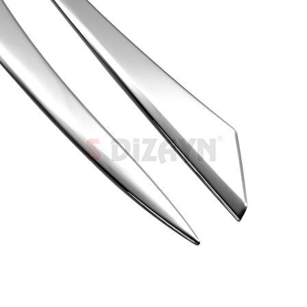 S-Dizayn Honda Civic Krom Far Alt Çıtası 2 Prç. 2021 Üzeri A+ Kalite