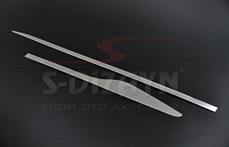 S-Dizayn Renault Clio 4 Sporttourer Krom Yan Kapı Çıtası 4 Prç. 2012-2019