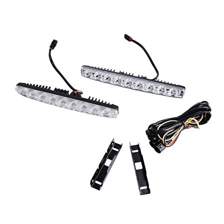 Space Kayar Sinyalli Gündüz Ledi 2x9 36W Turuncu/Beyaz / LAAM315