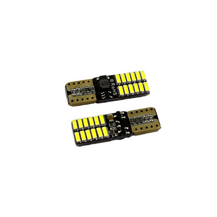 Space T10 Led Ampul Canbus'lı Gün Işığı 2'li Set 12V / LAAM627-1