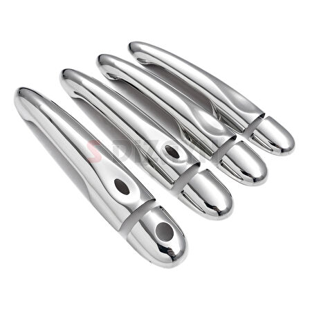 S-Dizayn Renault Fluence Krom Kapı Kolu 4 Kapı Sensörlü 2010-2016