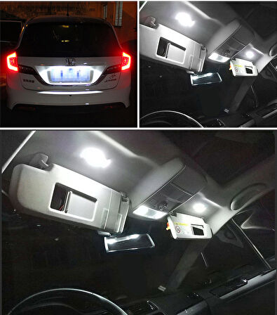 Space Led Ampul T10-12SMD Canbus'lı Beyaz 2'li Set 12V / LAAM629