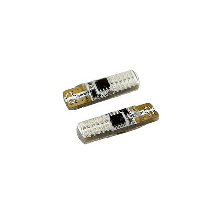 Space Led Ampul T10-12SMD Çakarlı Mavi 2'li Set 12V / LAAM630-1