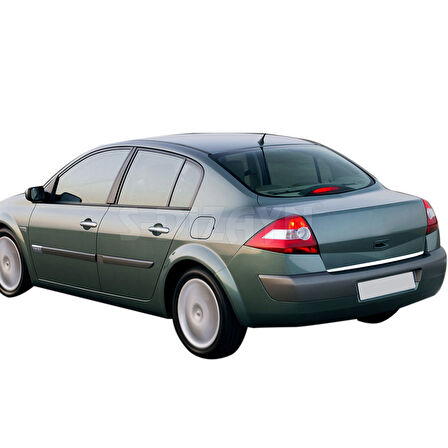 S-Dizayn Renault Megane 2 Krom Bagaj Alt Çıta 2006-2010