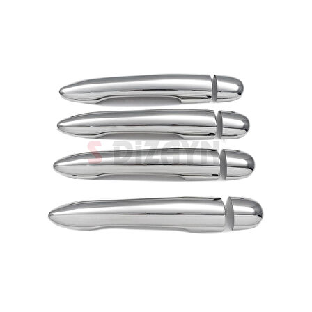 S-Dizayn Renault Megane 2 Krom Kapı Kolu 4 Kapı 2004-2010
