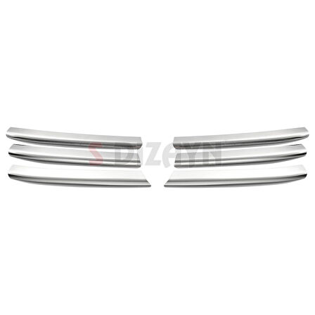 S-Dizayn Renault Megane 2 Krom Ön Panjur 6 Prç 2004-2005