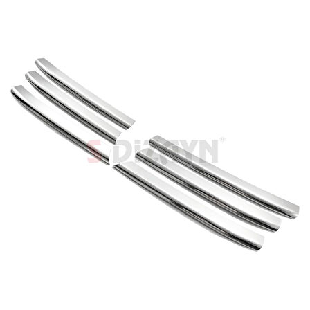 S-Dizayn Renault Megane 2 Krom Ön Panjur 6 Prç 2004-2005