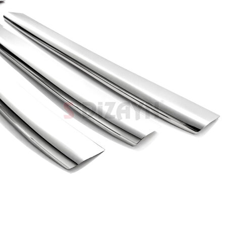 S-Dizayn Renault Megane 2 Krom Ön Panjur 6 Prç 2004-2005