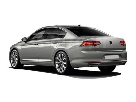 S-Dizayn VW Passat B8 Krom Bagaj Alt Çıtası 2015-2019