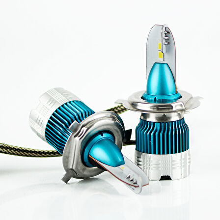 Space Led Far Ampulü Şimşek Etkili H4 4800LM / LAAM840