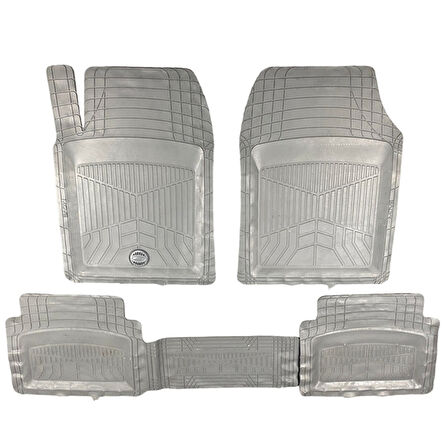 Pufi kauçuk (havuzlu) paspas move-gri / TEPAY508-G